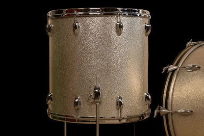 Slingerland Drumset Sparkling Silver Pearl 60`s Slingerland Drumset Roadhouse Vintage Vibes