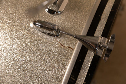 Slingerland Drumset Sparkling Silver Pearl 60`s Slingerland Drumset Roadhouse Vintage Vibes