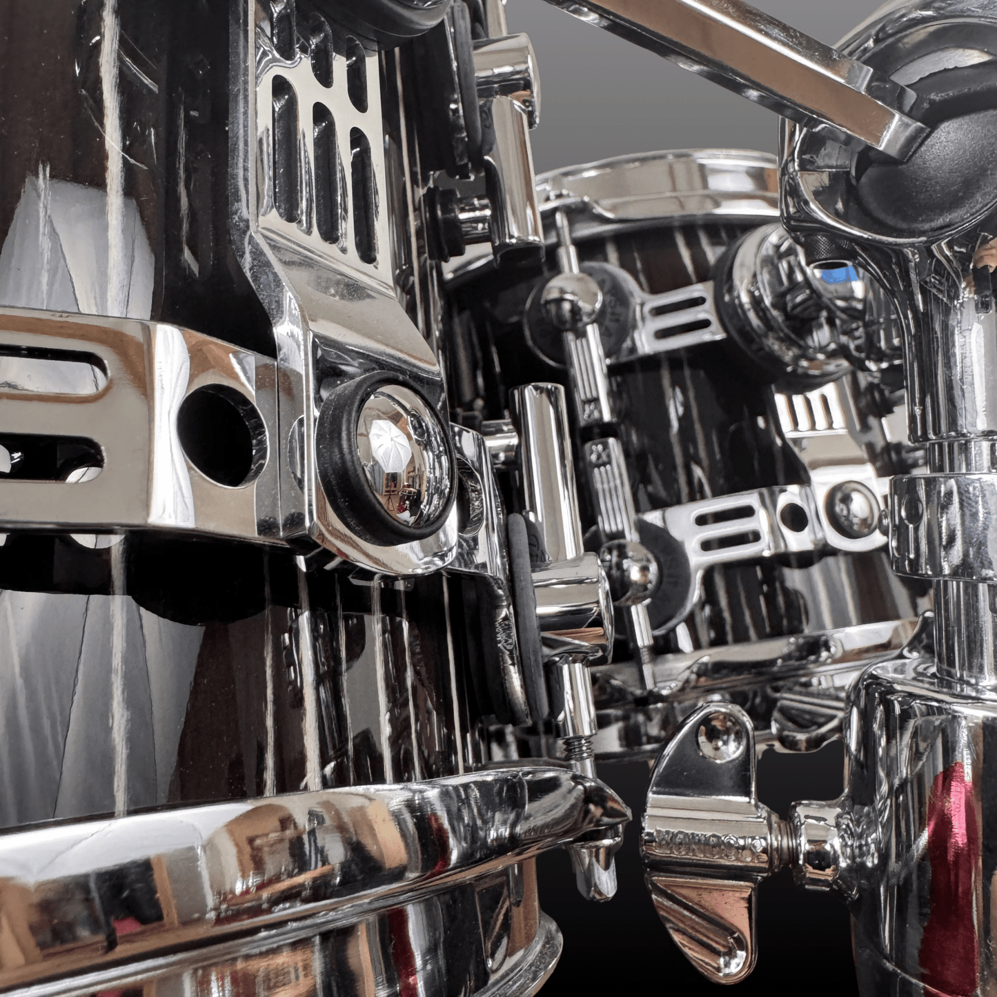 Sonor ProLite Ebony White Stripes Drum Set Sonor Drumset Roadhouse Vintage Vibes