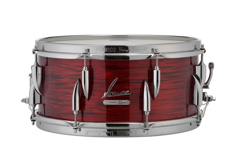 Sonor 13x6“ Vintage Snare Drum Red Oyster #VRO
