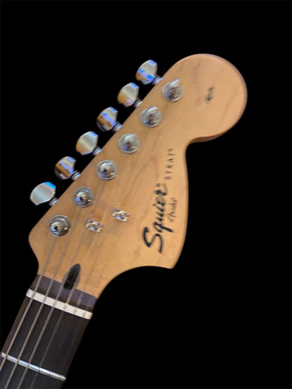 Squier HSS Affinity Strat Ebony 2009 Squier E - Gitarre Roadhouse Vintage Vibes