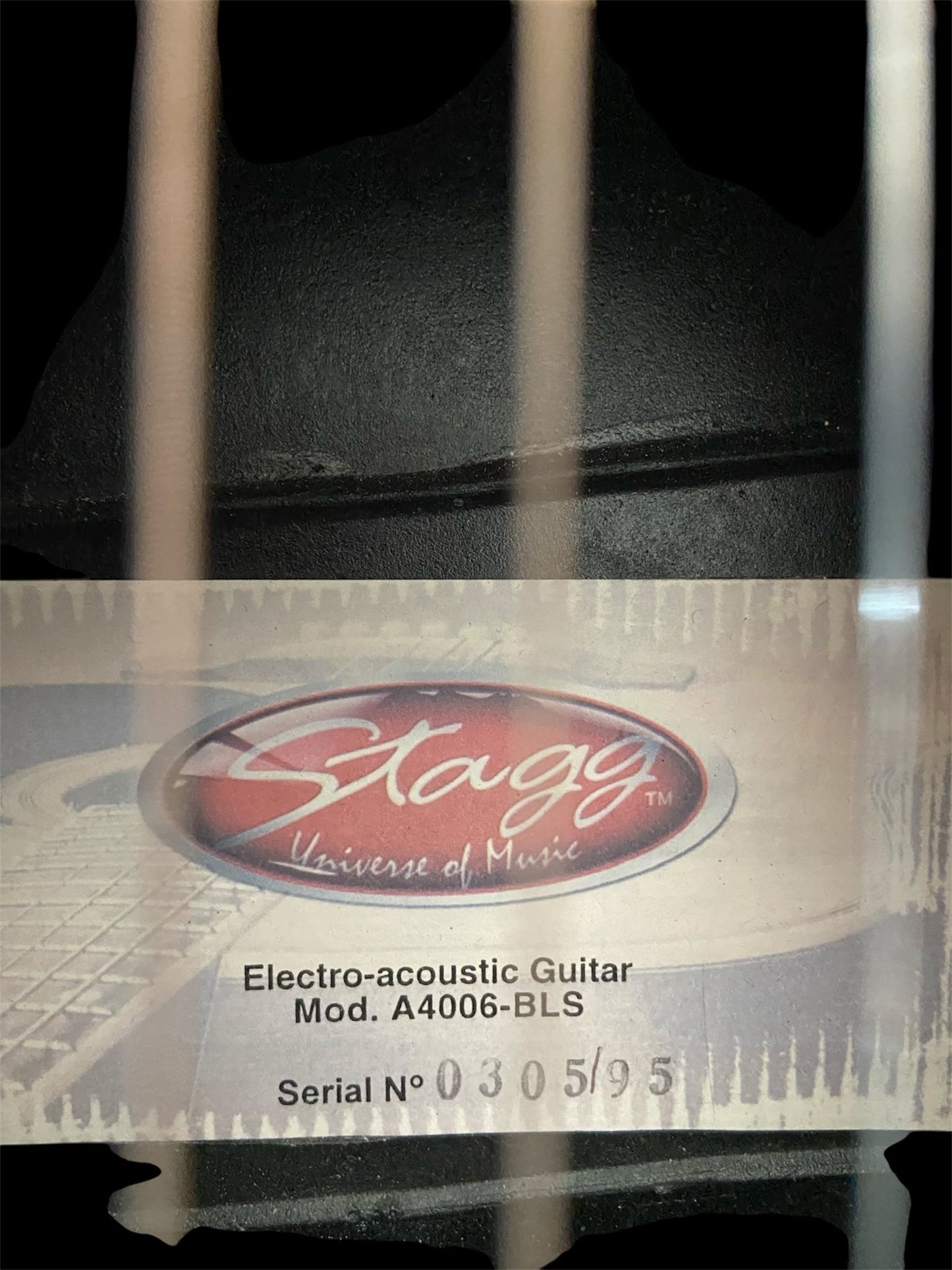 Stagg A4006 - BLS Acoustic Gitarre Stagg Akustik Gitarre Roadhouse Vintage Vibes