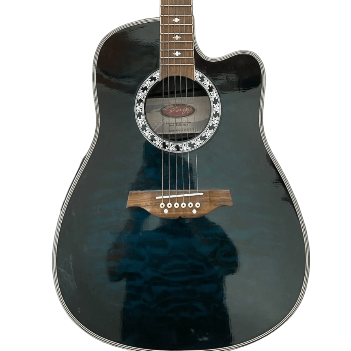 Stagg A4006 - BLS Acoustic Gitarre Stagg Akustik Gitarre Roadhouse Vintage Vibes