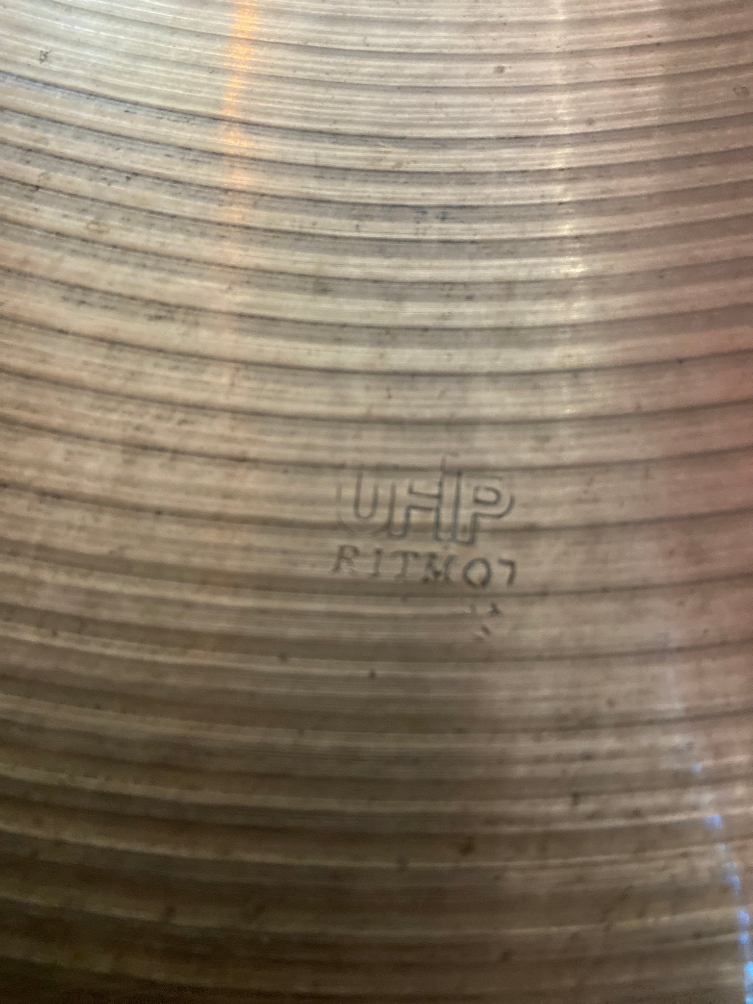 Ufip 20“ Heavy Ride Ufip Ride Becken Roadhouse Vintage Vibes
