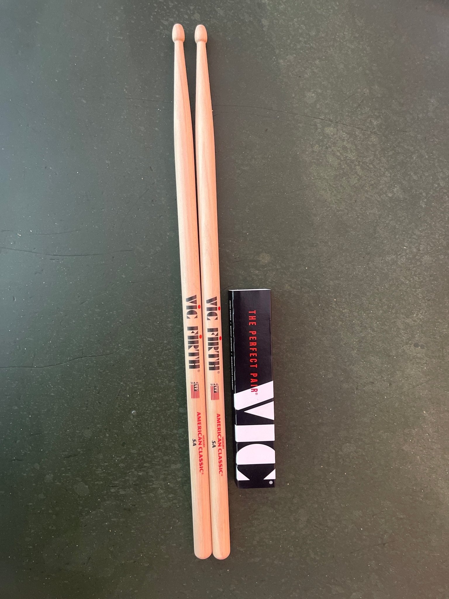 Vic Firth Classic 5A Hickory Sticks Vic Firth Drumsticks Roadhouse Vintage Vibes