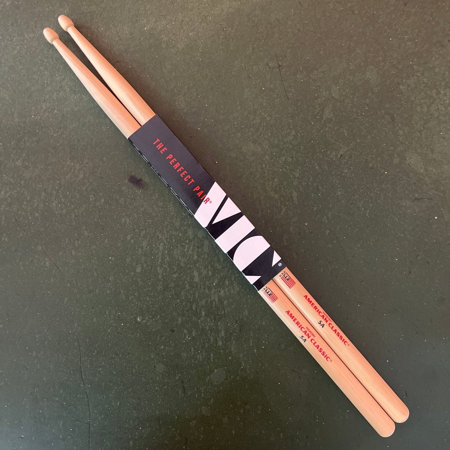 Vic Firth Classic 5A Hickory Sticks Vic Firth Drumsticks Roadhouse Vintage Vibes