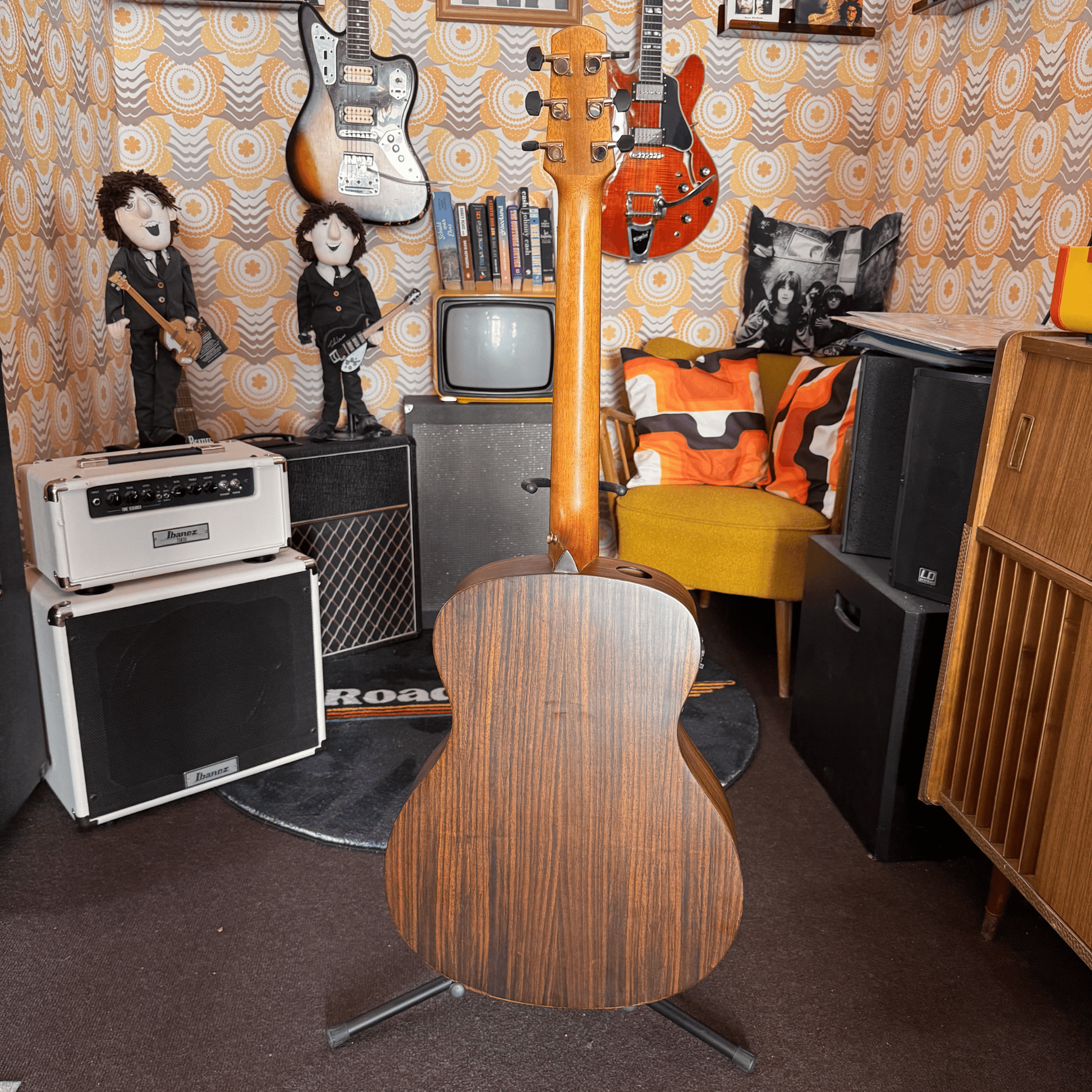 Walden B-1E Bariton Akustikgitarre Walden Akustik Gitarre Roadhouse Vintage Vibes