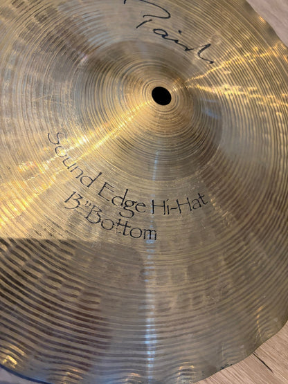 Paiste 13" Signature Sound Edge HiHat Zildjian Hi - Hat Roadhouse Vintage Vibes
