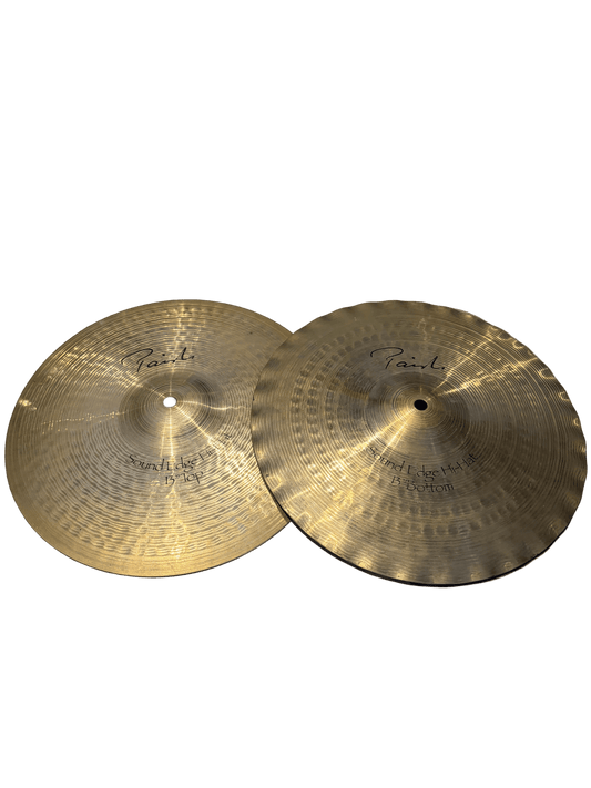 Paiste 13" Signature Sound Edge HiHat Zildjian Hi - Hat Roadhouse Vintage Vibes