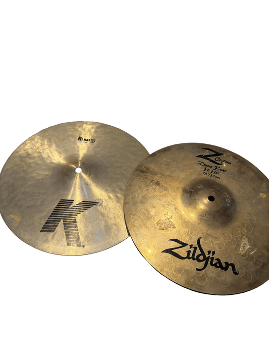 Zildjian 13" K/Z Dyna Beat Kombi HiHat Zildjian Hi - Hat Roadhouse Vintage Vibes