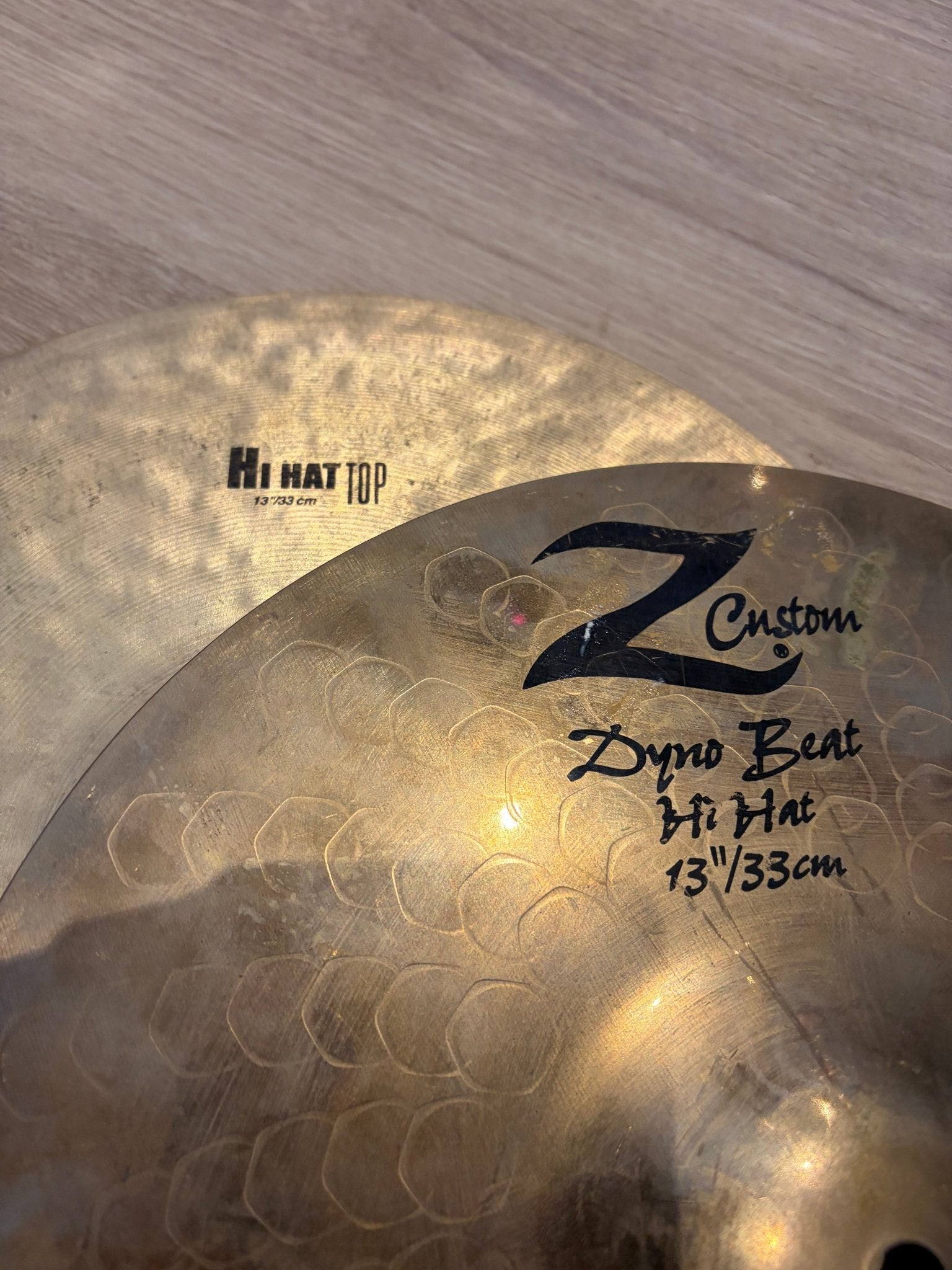 Zildjian 13" K/Z Dyna Beat Kombi HiHat Zildjian Hi - Hat Roadhouse Vintage Vibes