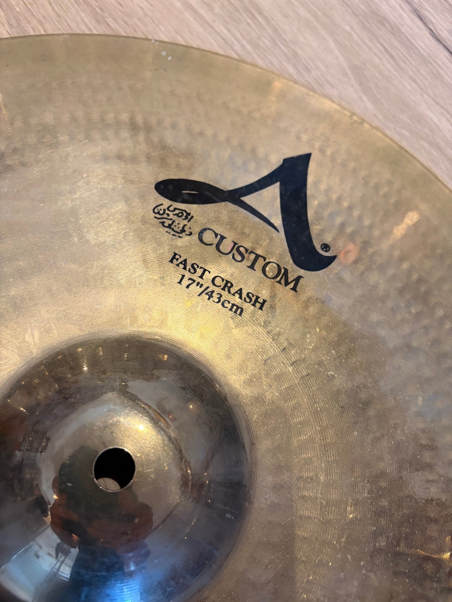 Zildjian 17" A - Custom Fast Crash Zildjian Crash Becken Roadhouse Vintage Vibes